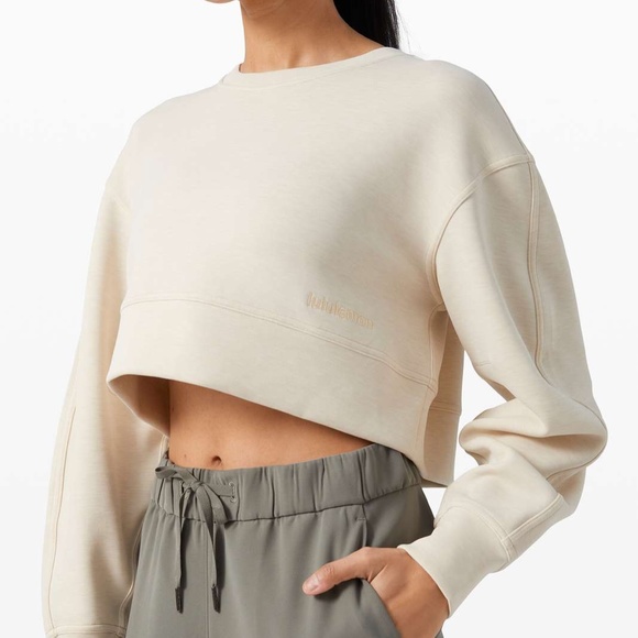 Lululemon Ambitions Crew crop sweater - Picture 2 of 4